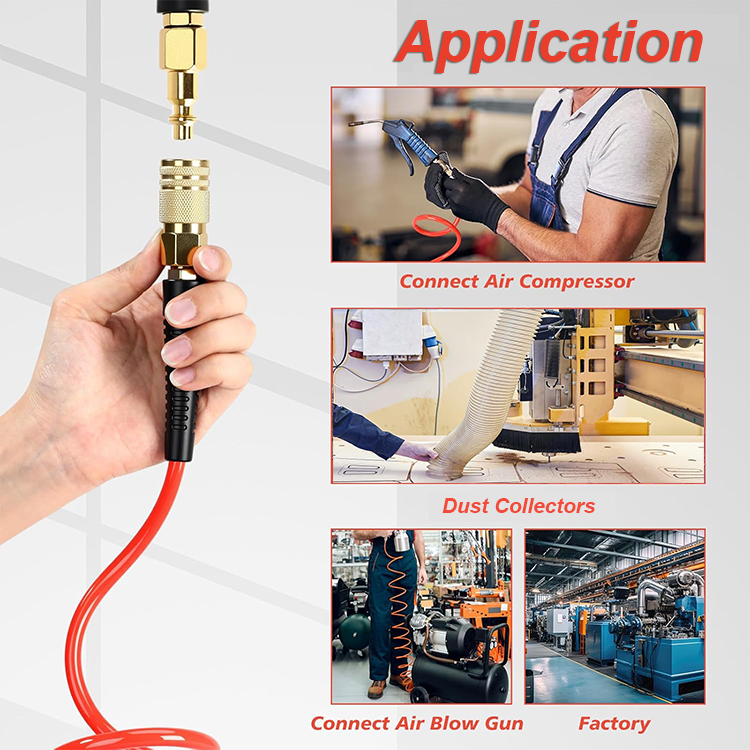 PU Spiral Hose Features: Flexible Tangle-Free and Built for Real-World Pneumatic Work PU Spiral Hose Features: Flexible Tangle-Free and Built for Real-World Pneumatic Work