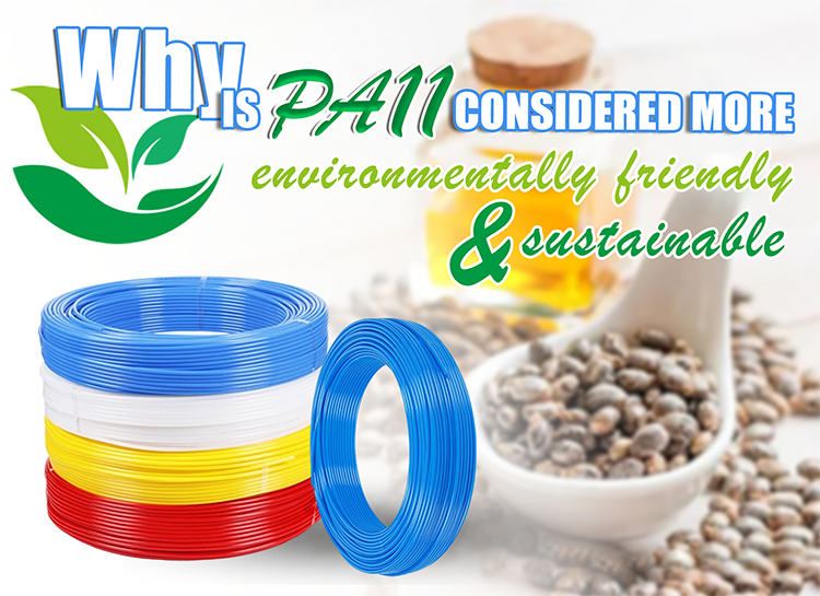 PA11 Nylon Tube and Sustainable Nylon Tubing for Pneumatic Systems