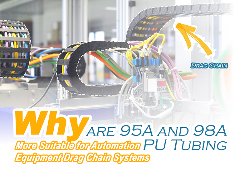 Drag Chain Polyurethane Tube: Why 95A and 98A PU Tubing Perform Better in Automation Systems
