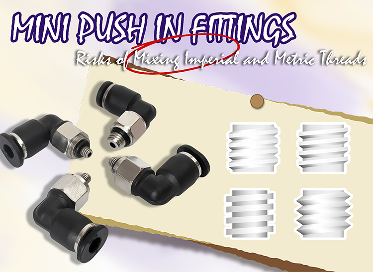 Mini Push In Fittings: Risks of Mixing Imperial and Metric Threads