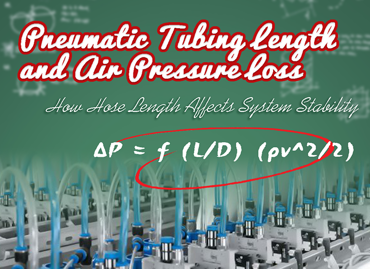 Pneumatic Tubing Length and Air Pressure Loss: How Hose Length Affects System Stability Pneumatic Tubing Length and Air Pressure Loss: How Hose Length Affects System Stability