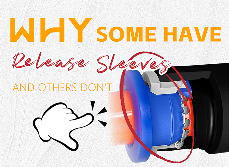 Pneumatic Push In Fittings: Why Some Have Release Sleeves and Others Don’t Pneumatic Push In Fittings: Why Some Have Release Sleeves and Others Don’t