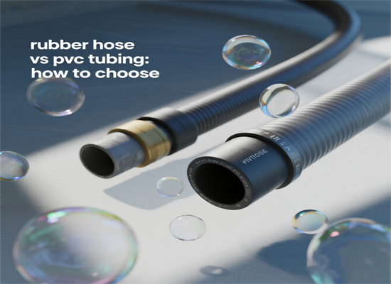 Rubber hose vs. PVC tubing How to choose？