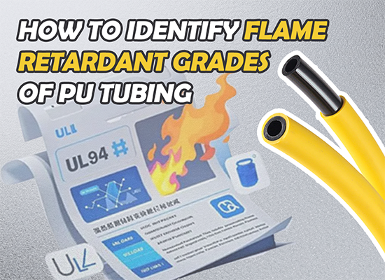How to Identify Flame Retardant Grades of PU Tubing: Understanding UL94 V-0 and FOKCA PU Flame Retardant Tubing
