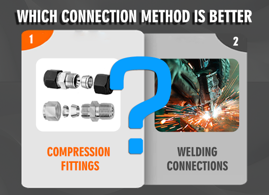 Compression Fittings vs Welding: Which Connection Method Is Better