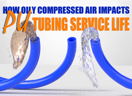 How Oily Compressed Air Impacts PU Tubing Service Life