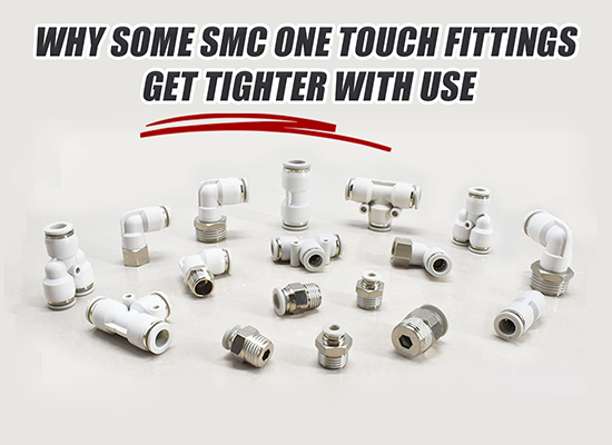Pneumatic Push-in Fitting Issues: Why Some SMC One Touch Fittings Get Tighter with Use