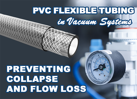 PVC Flexible Tubing in Vacuum Systems: Preventing Collapse and Flow Loss