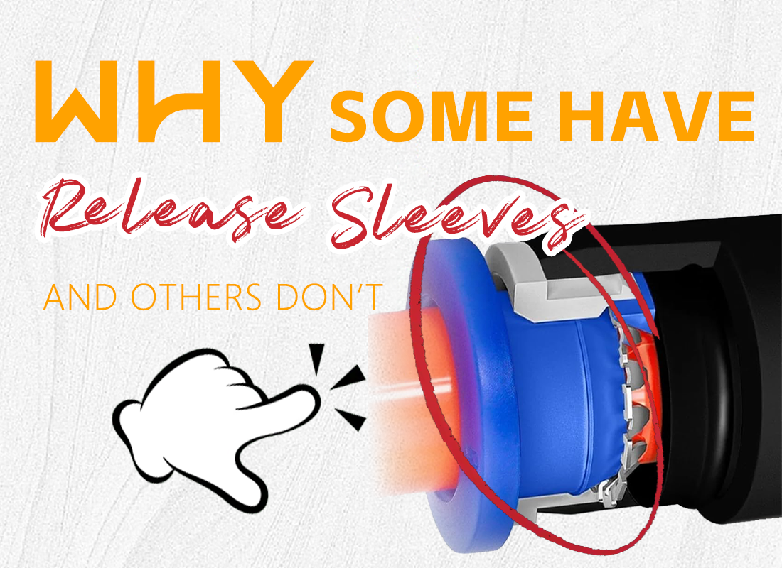 Pneumatic Push In Fittings: Why Some Have Release Sleeves and Others Don’t